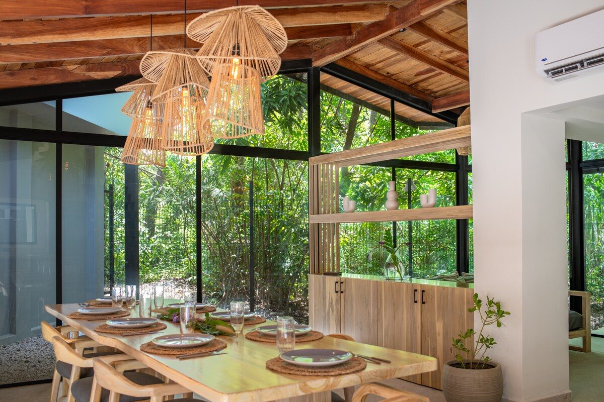 Photograph of Rodeo Manzana, a contemporary high-end home in Guiones Norte, Nosara