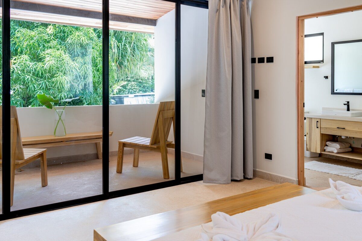Photograph of Rodeo Manzana, a contemporary high-end home in Guiones Norte, Nosara
