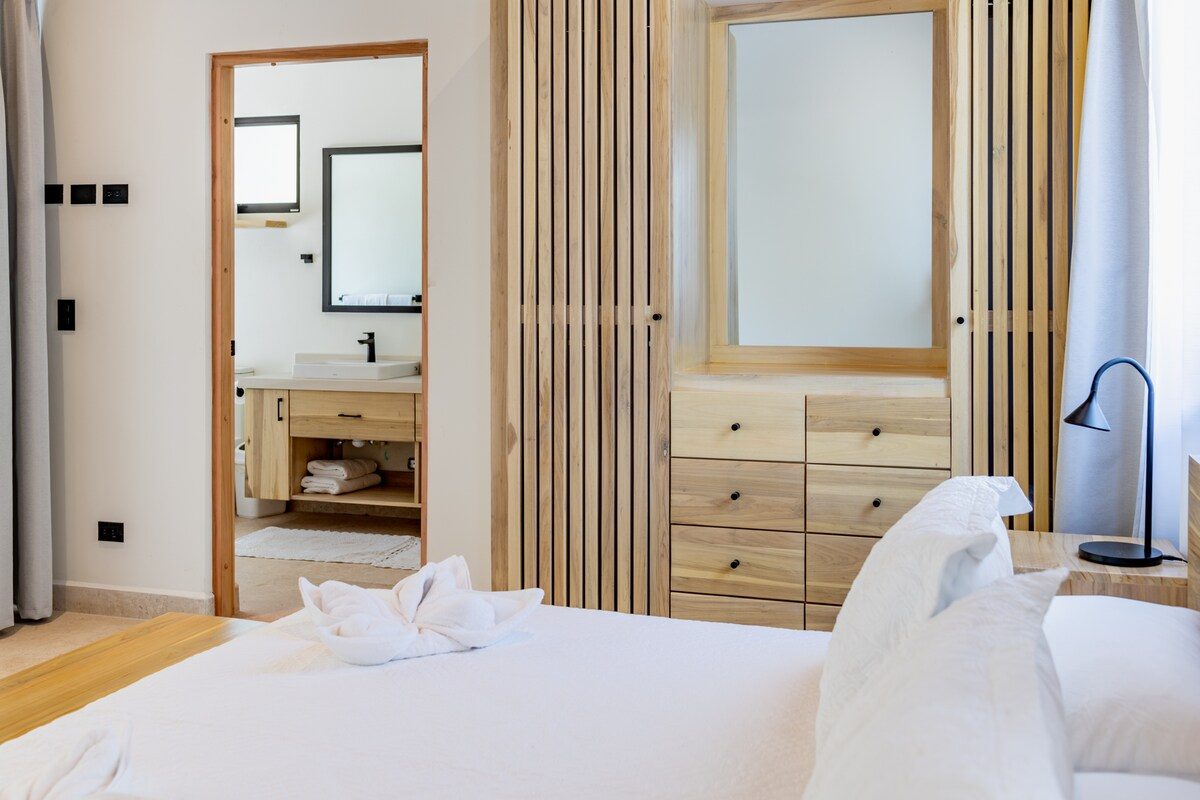 Photograph of Rodeo Manzana, a contemporary high-end home in Guiones Norte, Nosara