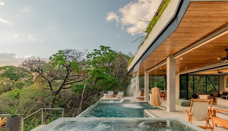 Photograph of Villa Enlightened, a contemporary high-end home in Playa Guiones, Nosara