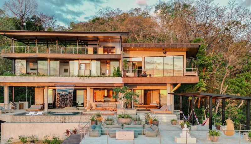 Photograph of Villa Enlightened, a contemporary high-end home in Playa Guiones, Nosara