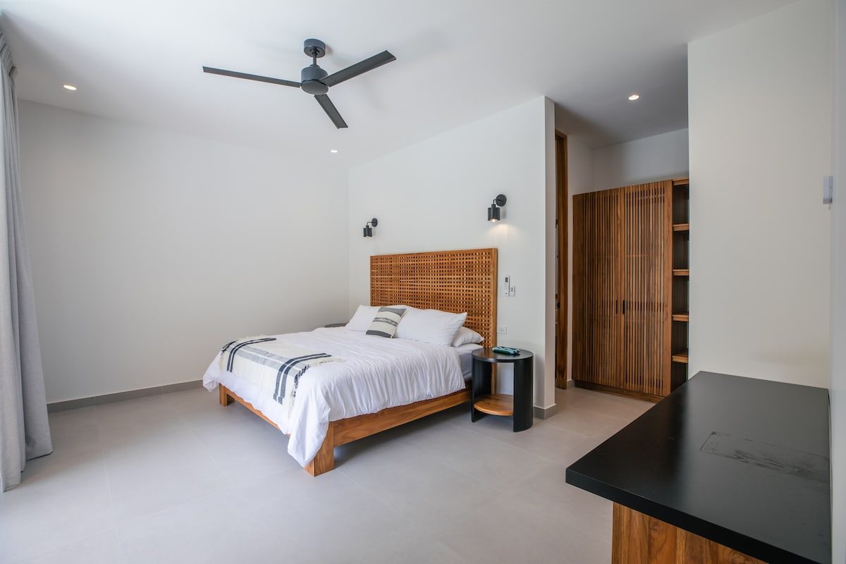 Photograph of Villa Mirador, a contemporary tropical (mod high-end home in Section K, Nosara