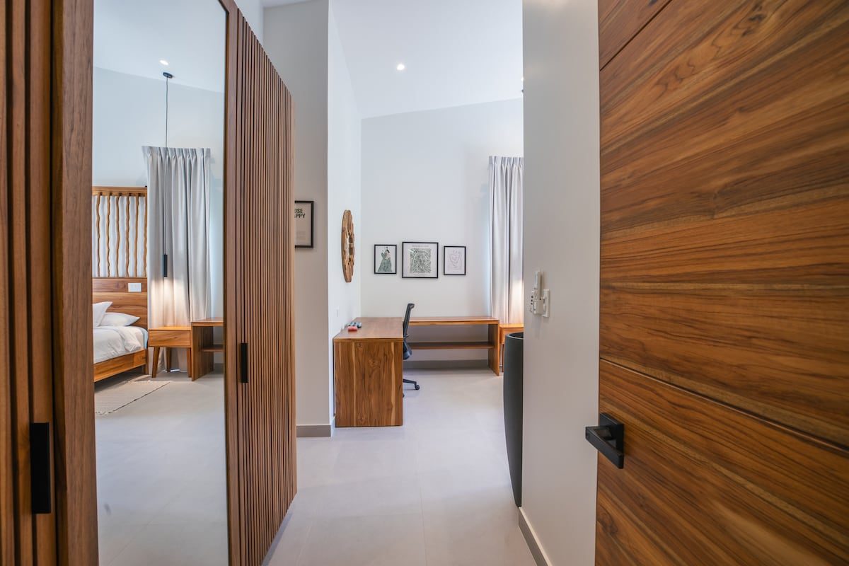 Photograph of Villa Mirador, a contemporary tropical (mod high-end home in Section K, Nosara