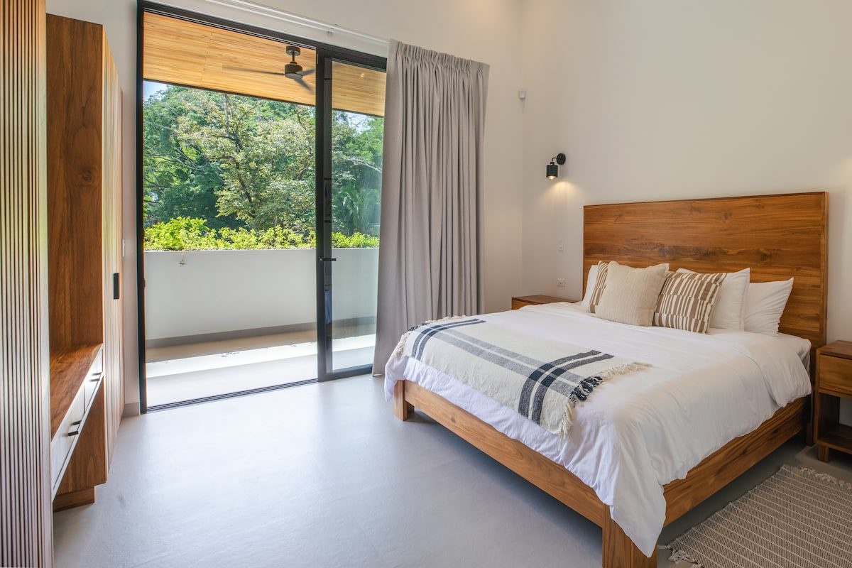 Photograph of Villa Mirador, a contemporary tropical (mod high-end home in Section K, Nosara