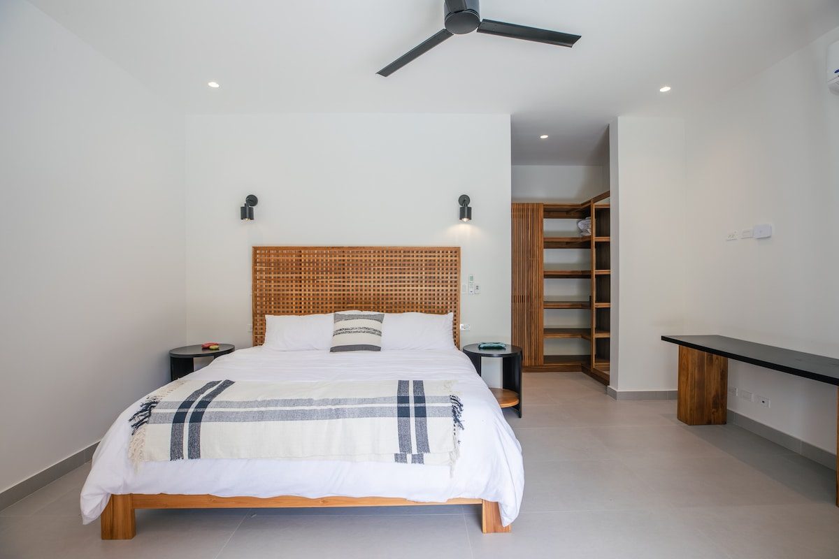 Photograph of Villa Mirador, a contemporary tropical (mod high-end home in Section K, Nosara