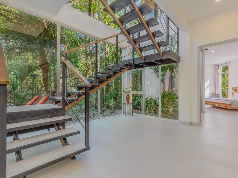 Photograph of Villa Neomar, a contemporary tropical high-end home in Playa Guiones, Nosara