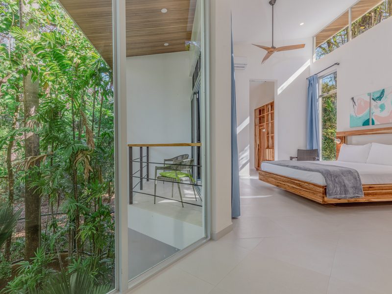 Photograph of Villa Neomar, a contemporary tropical high-end home in Playa Guiones, Nosara