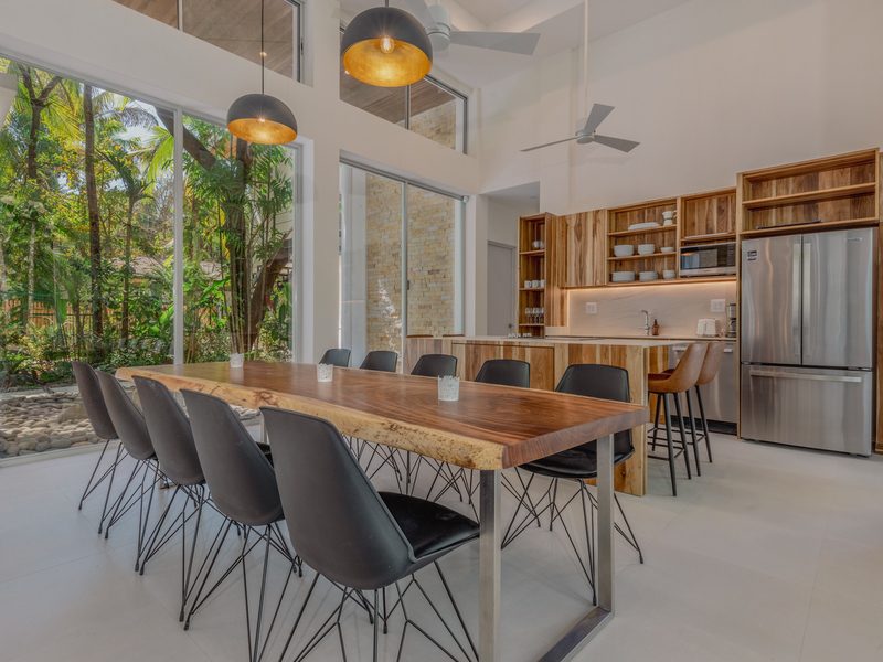 Photograph of Villa Neomar, a contemporary tropical high-end home in Playa Guiones, Nosara