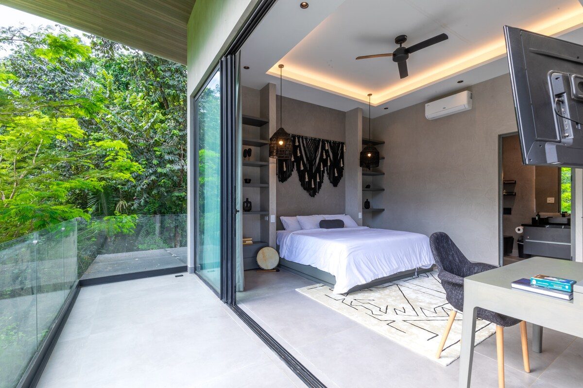 Photograph of Casa Selva, a contemporary tropical mode high-end home in Nosara