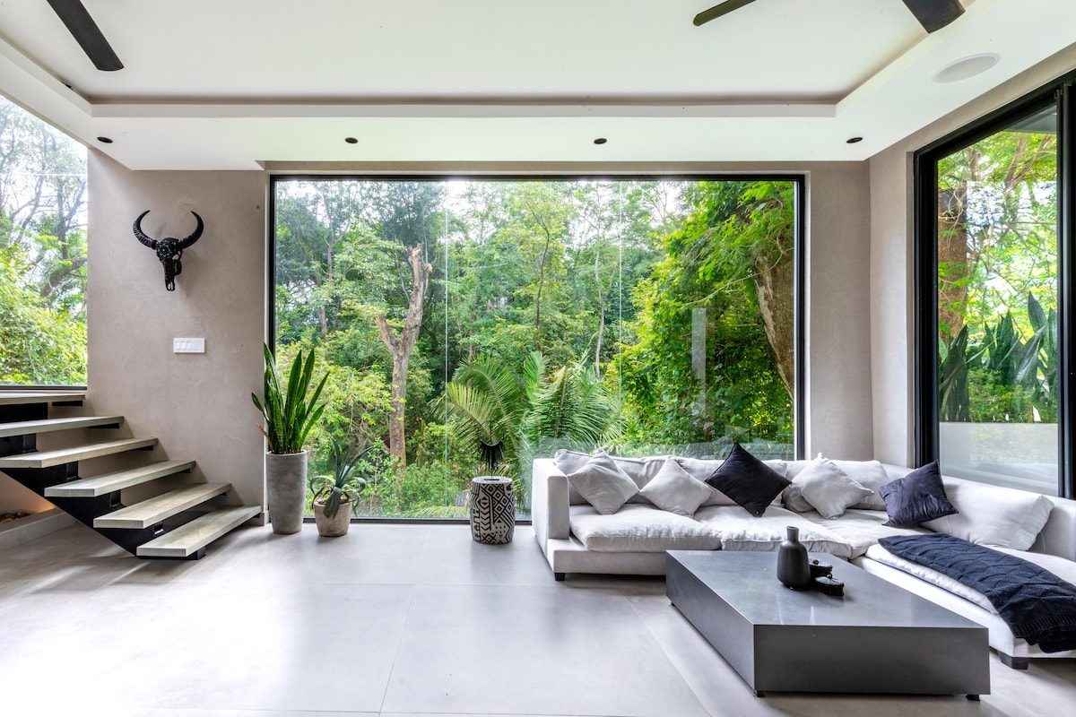 Photograph of Casa Selva, a contemporary tropical mode high-end home in Nosara