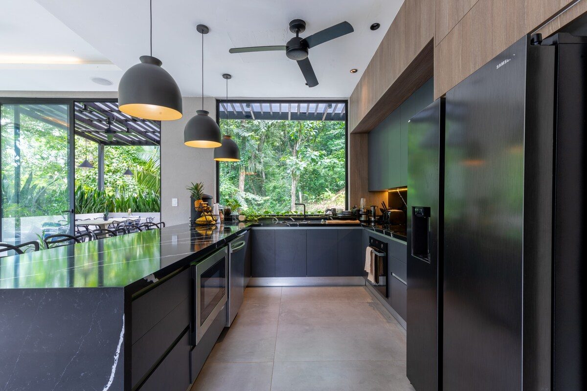 Photograph of Casa Selva, a contemporary tropical mode high-end home in Nosara