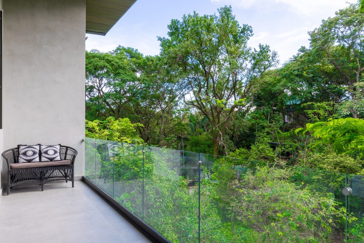 Photograph of Casa Selva, a contemporary tropical mode high-end home in Nosara